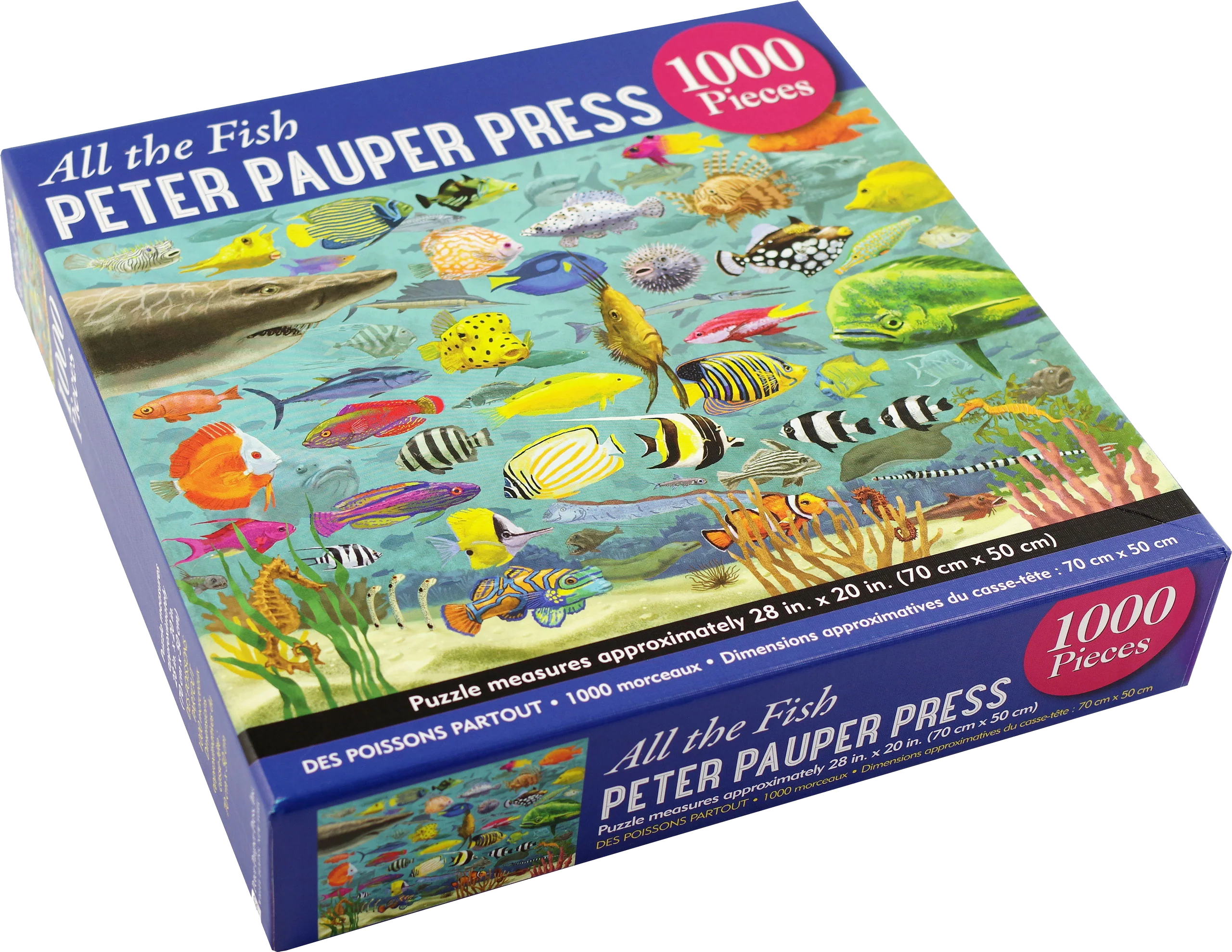 All The Fish 1000 Piece Jigsaw Puzzle - Image 3