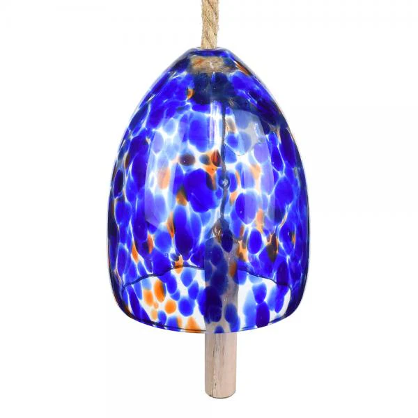 Blown Glass Bell Wind Chime - Image 3