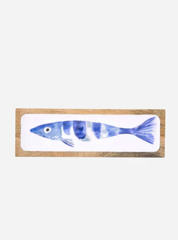 Blue Fish Tray