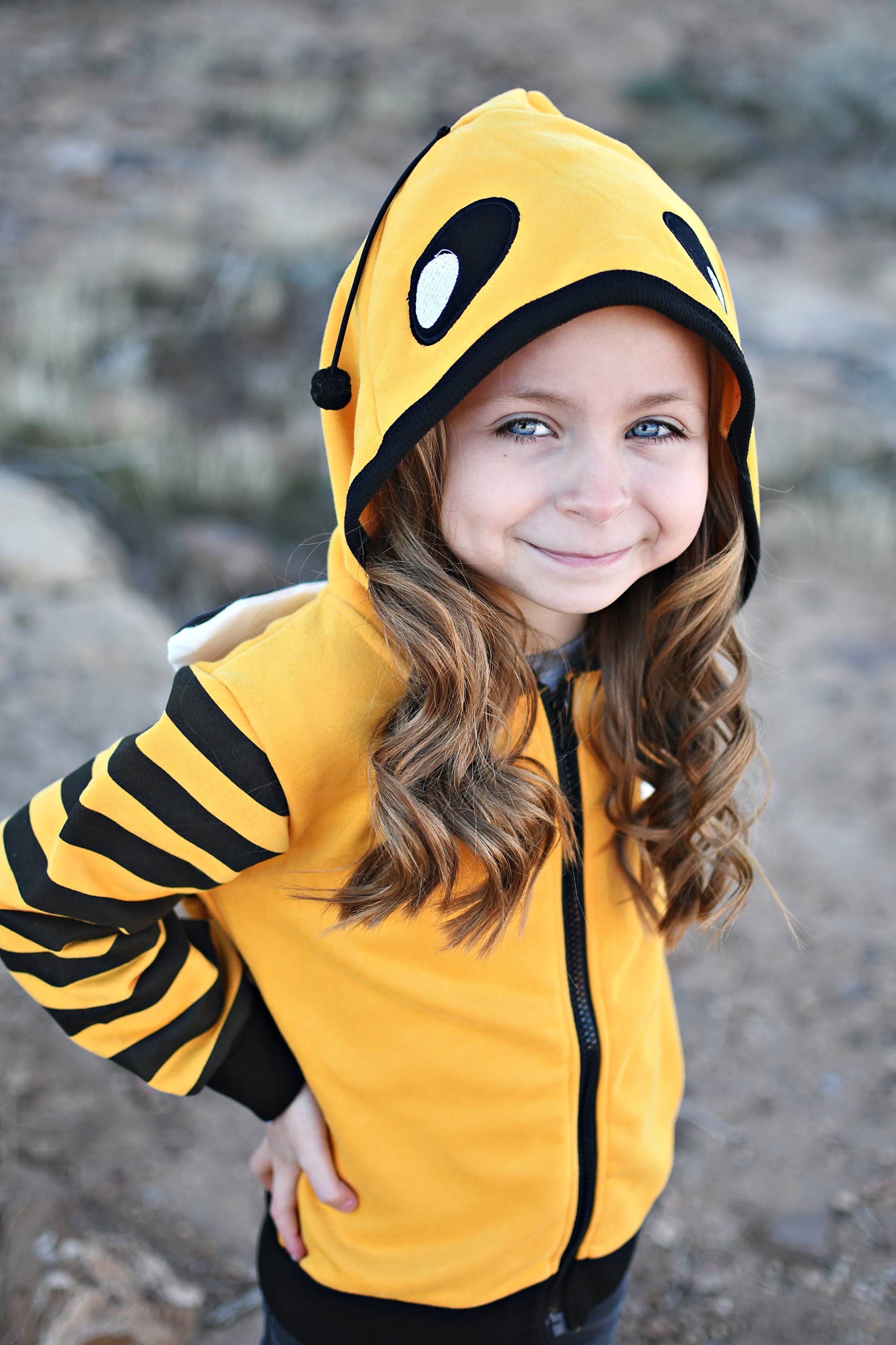 Buzz the Bee 3D Backpack Hoodie - Image 4