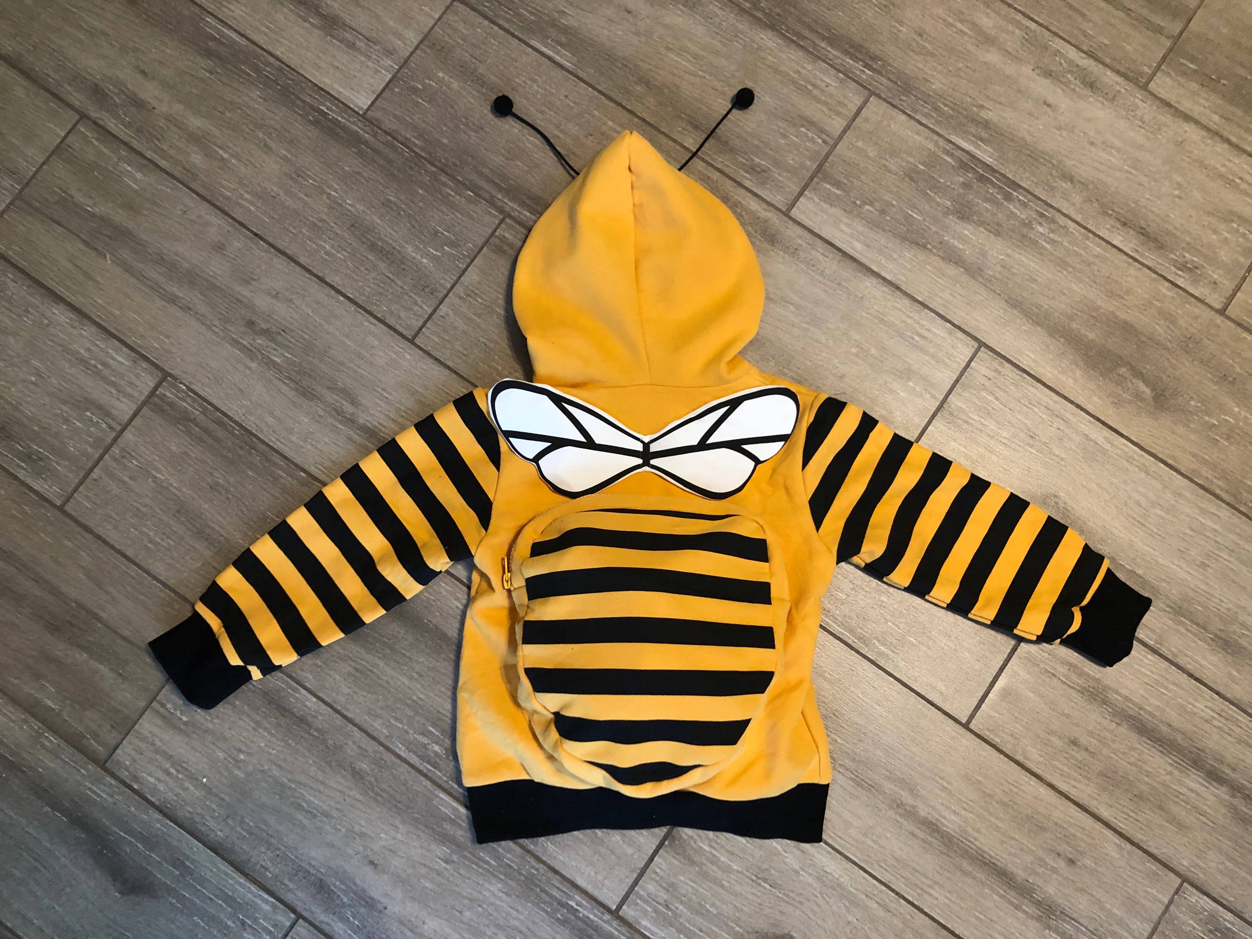 Buzz the Bee 3D Backpack Hoodie - Image 8