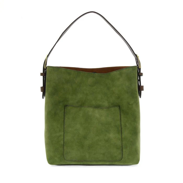 Joy Hobo Faux Suede Handbag - Image 3