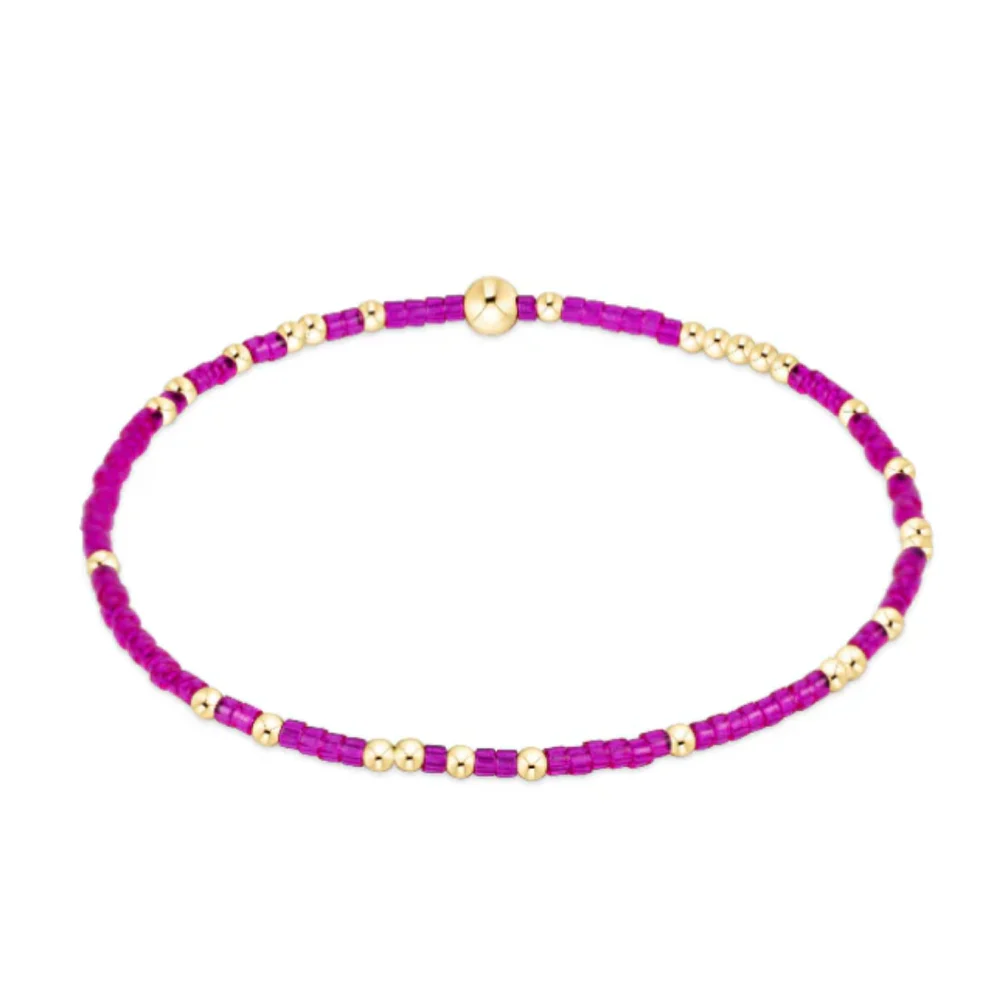 E Newton EXT Hope Unwritten Bracelet Fuchsia