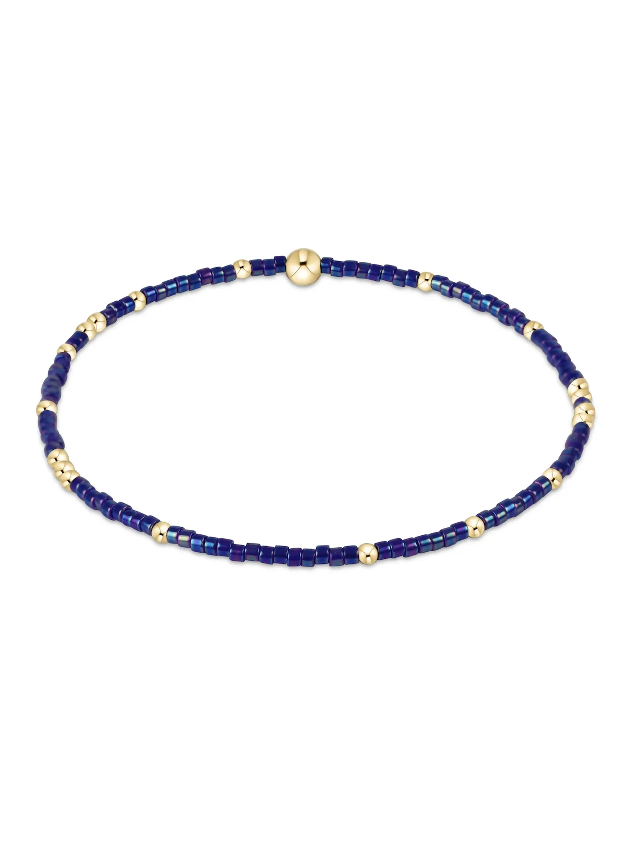 E Newton Hope Unwritten Bracelet Blue Metallic