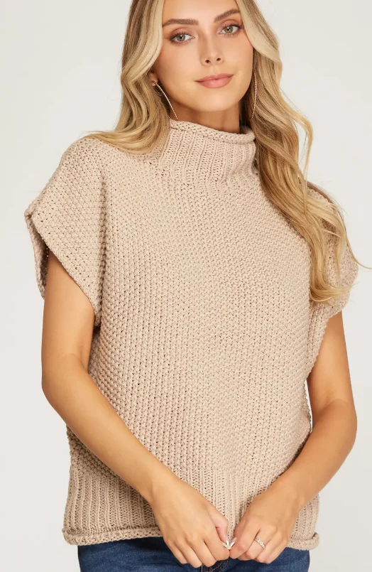 Funnel neck sweater - Image 4