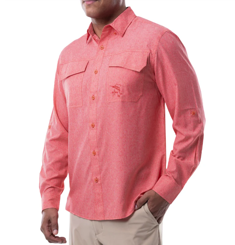 Guy Harvey Woven Fishing Shirt - Image 3