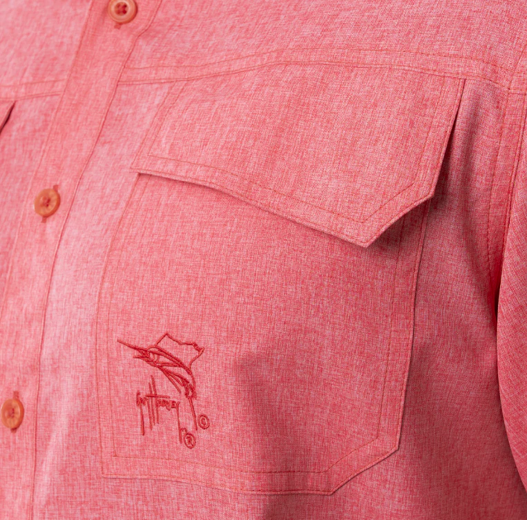 Guy Harvey Woven Fishing Shirt - Image 4