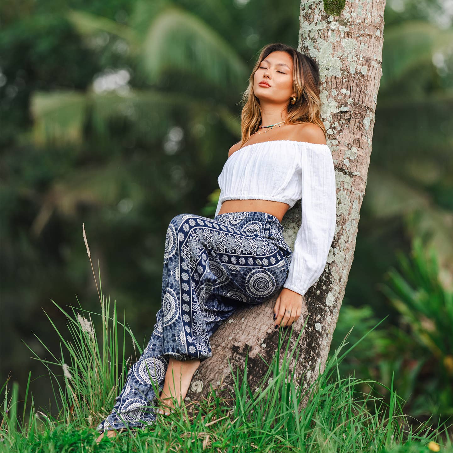 Harem Pants with Pockets - Image 3