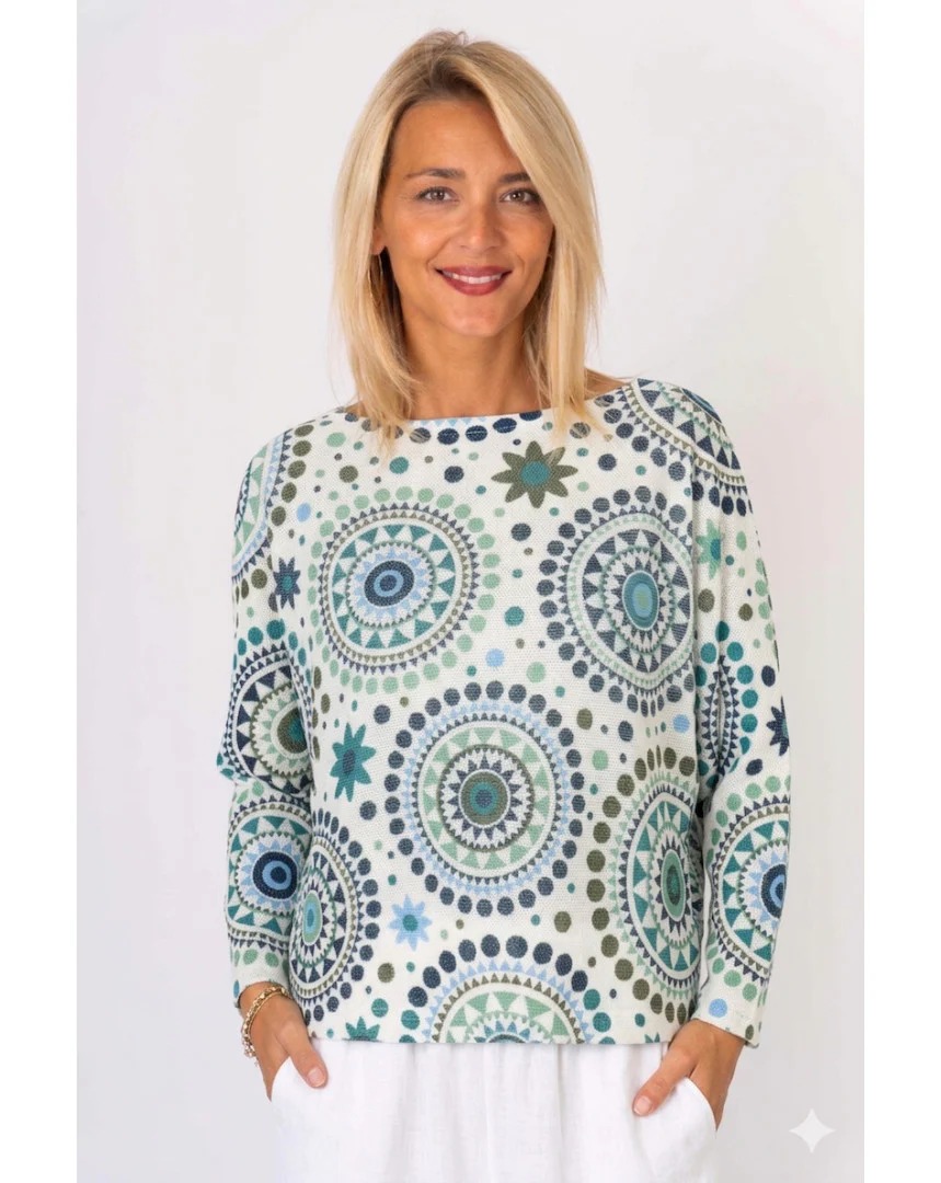Look Mode Batwing Sweater - Image 24