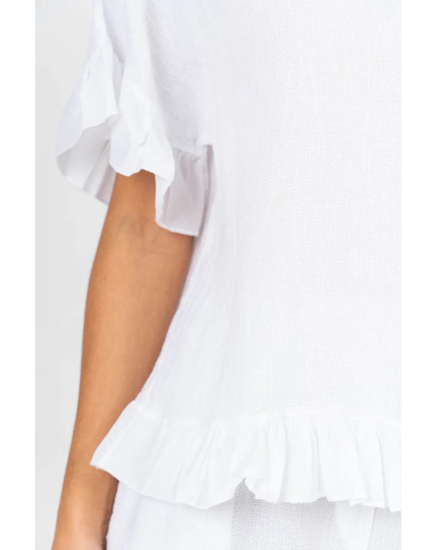 Look Mode Ruffle Top - Image 4