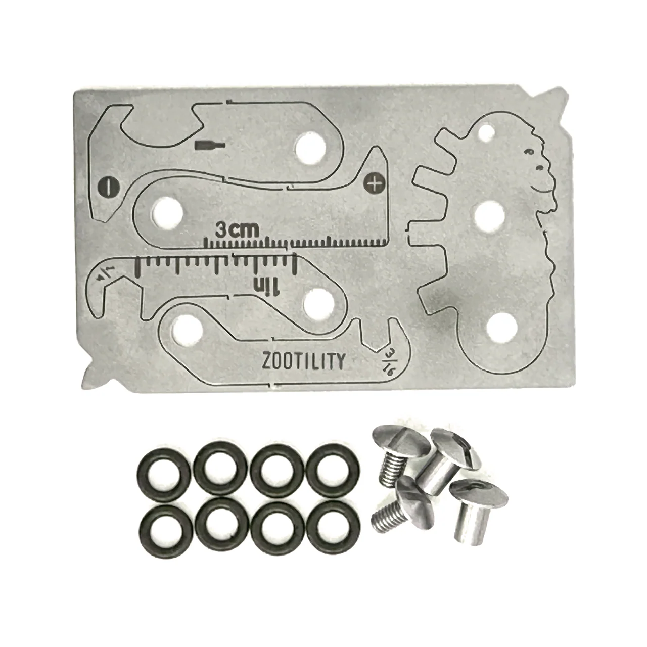 Ready YETI Multi-Tool - Metal TekPet DIY Buildable Keychain - Image 4