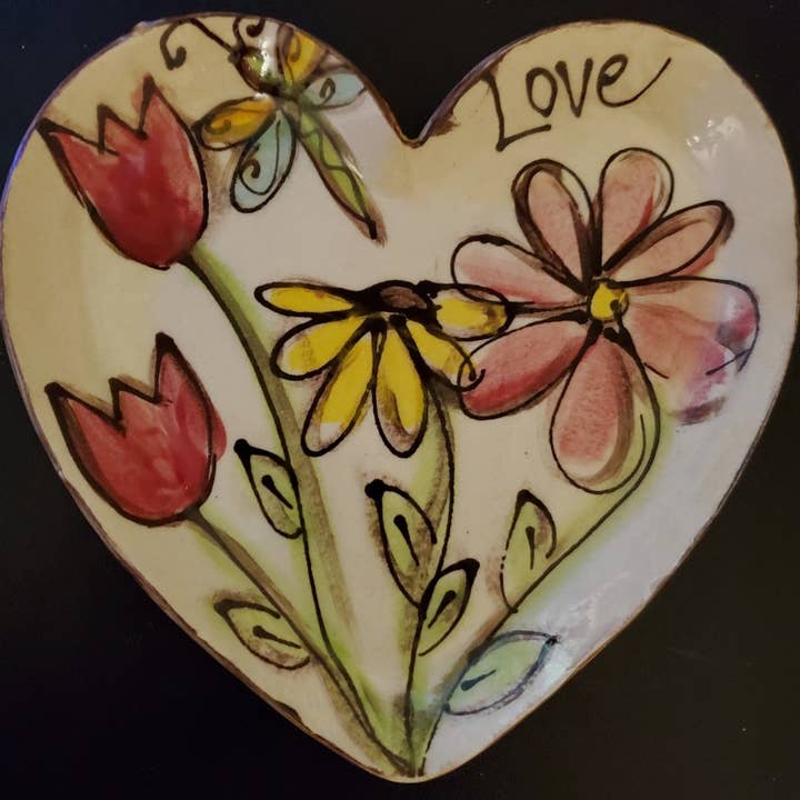 Small Heart Plate