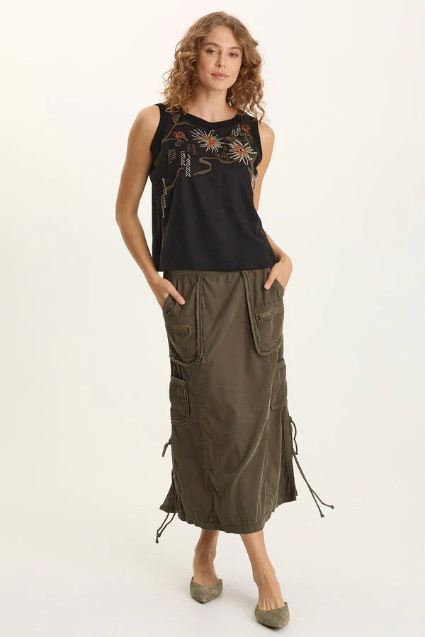 XCVI Katrine Embroidered Tank - Image 2